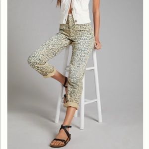 Pilcro leopard wanderer relaxed sz 29